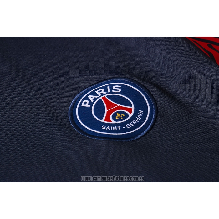 Chandal del Paris Saint-Germain Manga Corta 2020-2021 Azul y Rojo